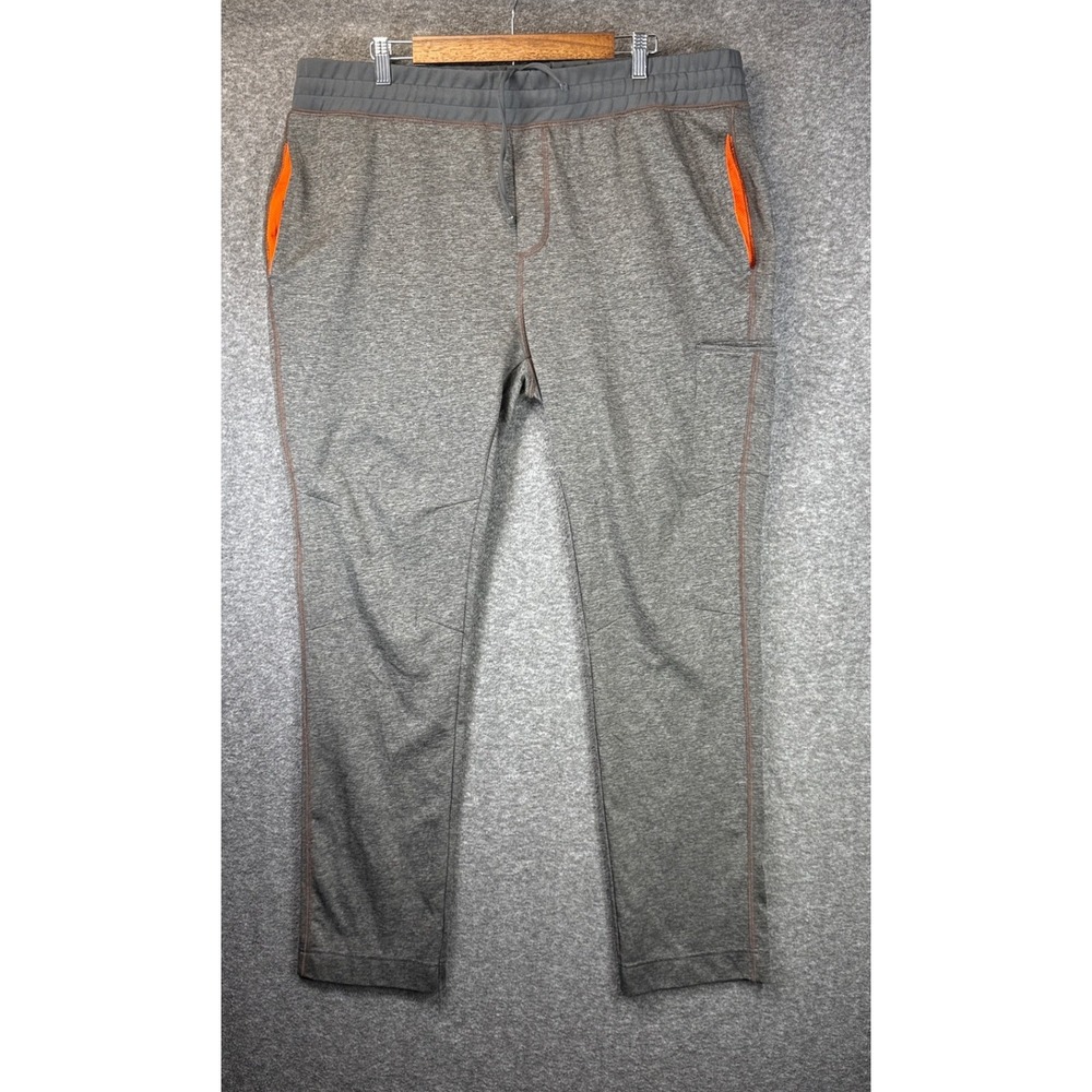 Robert Graham X Jogger Pants Men 2XL Gray Tailored Fit Cargo Pocket 40x31 Travel